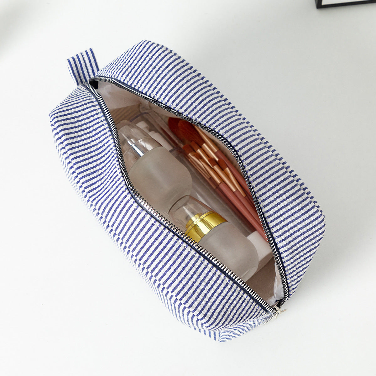 Minimalist Striped Cosmetic Bag - DippedShop Wholesale - #6995
