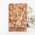 Stylish Floral Print Winter Scarf 6W6NSW307