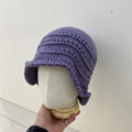 Wool Blend Knit Bucket Hat - DippedShop Wholesale - #6275
