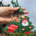 Creative PU Leather Christmas Stocking Ornament S6H7HBW562