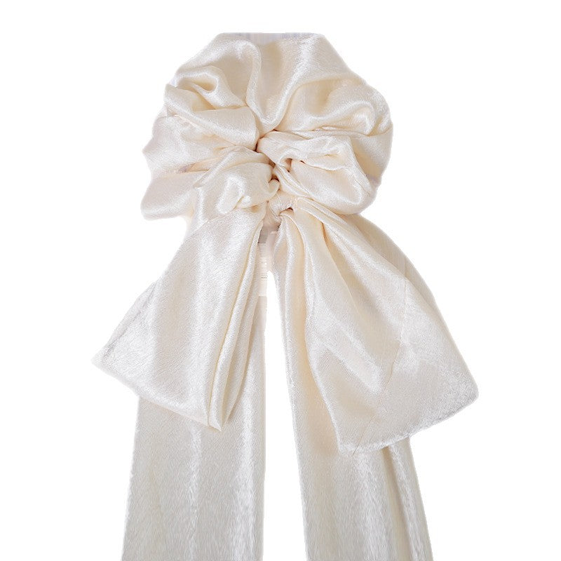 Danity Bow Knot Solid Color Hair Scrunchies MK2BW6W6HSR67