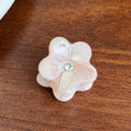 Cute Rhinestone Mini Flower Acetate Hair Claw 6W6HCP1247