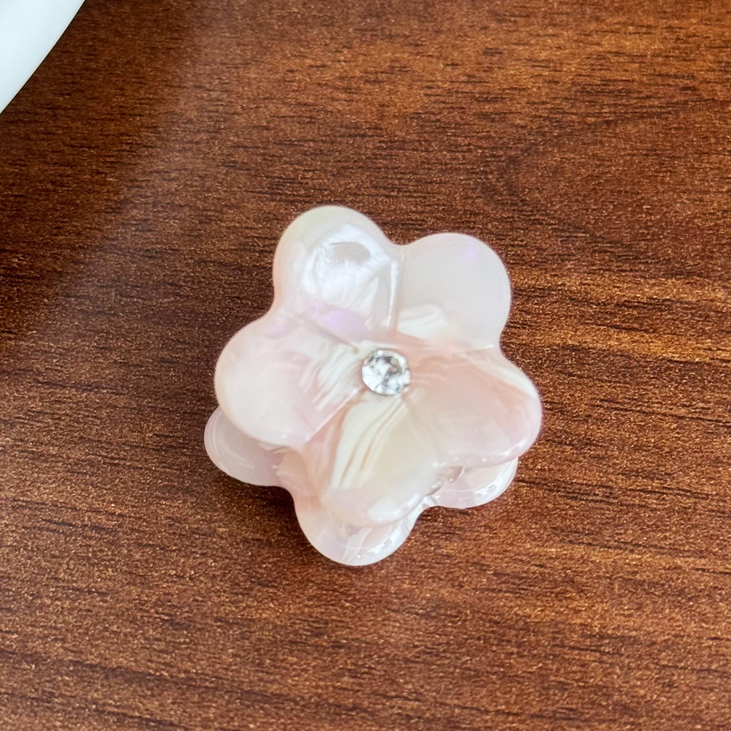 Cute Rhinestone Mini Flower Acetate Hair Claw 6W6HCP1247