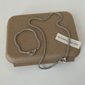 Fashion Interlocking Circle Pendant Chain Necklace 6W6JNC438