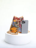 Flower Embroidery Sequin Bucket Bag - DippedShop Wholesale - #4403