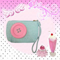 Crochet Wristlet Coin Pouch - DippedShop Wholesale - #2803