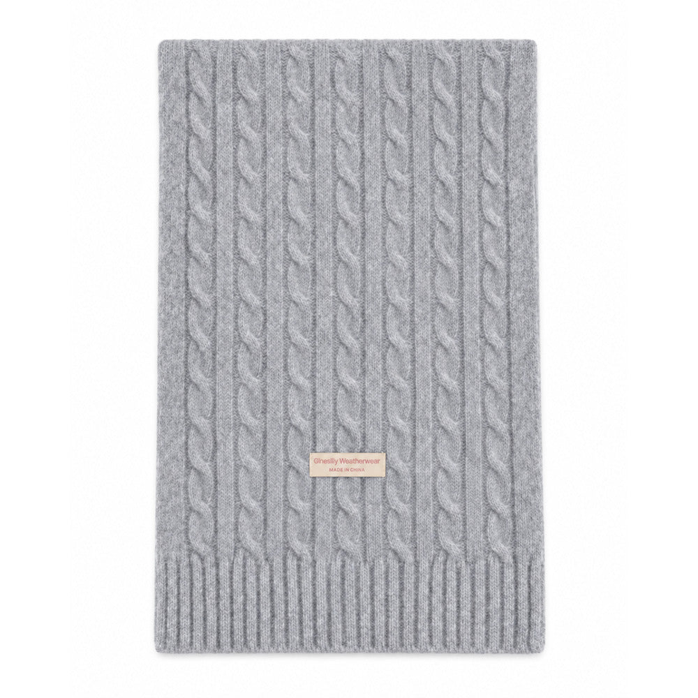 Cable Knit Scarf - DippedShop Wholesale - #5443