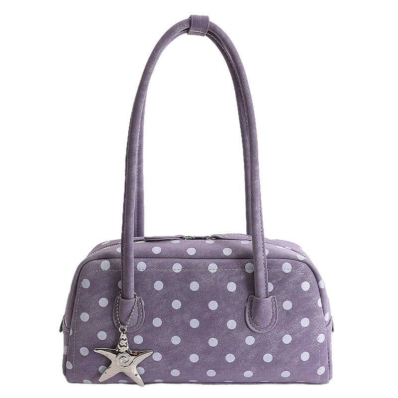 Cute Polka Dots Handbag Shoulder Bag 6W10BBG1898