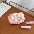 Colorful Polka Dots Quilted Shell Makeup Bag MK2BW6S10BOB123