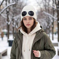 Knitted Fleece Lined Beanie - DippedShop Wholesale - #6915