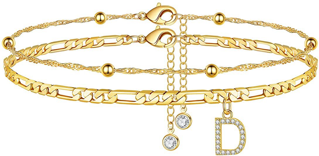 Trendy Initial Letter Gold Pla - DippedShop Wholesale - #0467