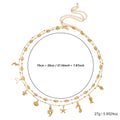 Fashion Double Layered Starifi - DippedShop Wholesale - #8371