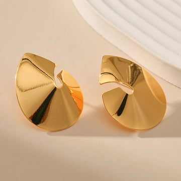 Simple Irregular Drop Stud Earrings DPJE1274