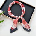 Color Block Silk Scarf - DippedShop Wholesale - #1075
