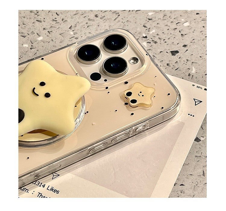 Star Moon Stand Phone Case - DippedShop Wholesale - #6771