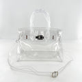 Jelly Clear Tote Stadium Approved Shoulder Bag 6W10BBG2123