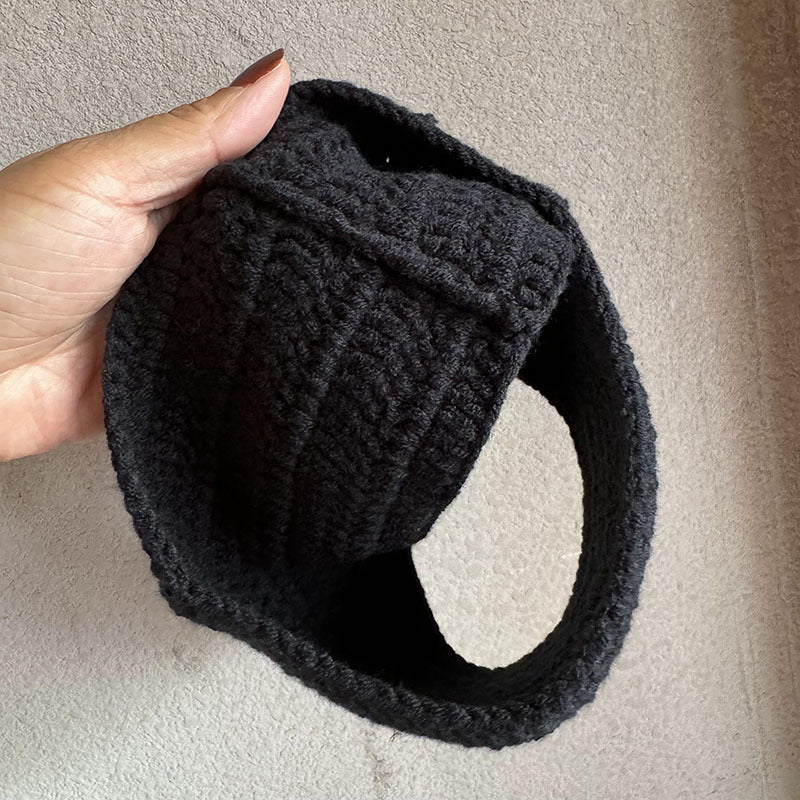 Chunky Knit Wide Headband - DippedShop Wholesale - #4627