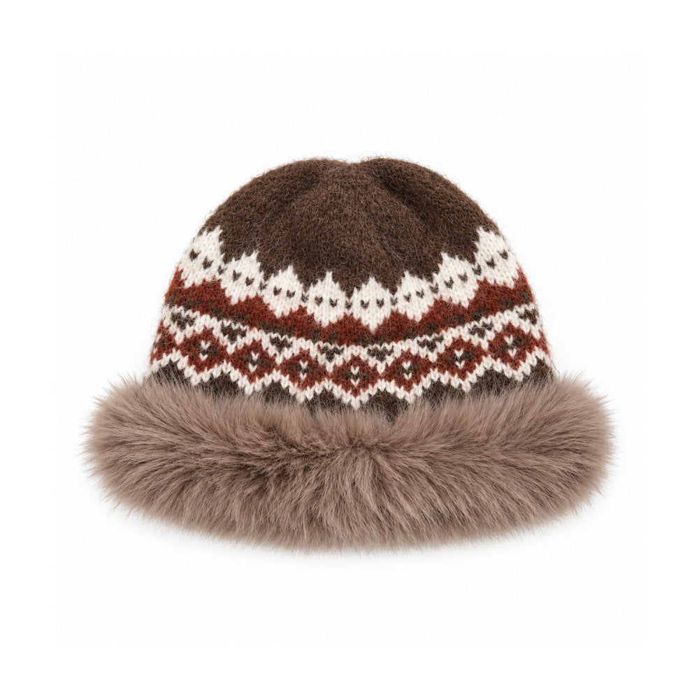 Fuzzy Plush Bucket Hat - DippedShop Wholesale - #1571