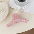 Flower Print Hair Claw - DippedShop Wholesale - #0307