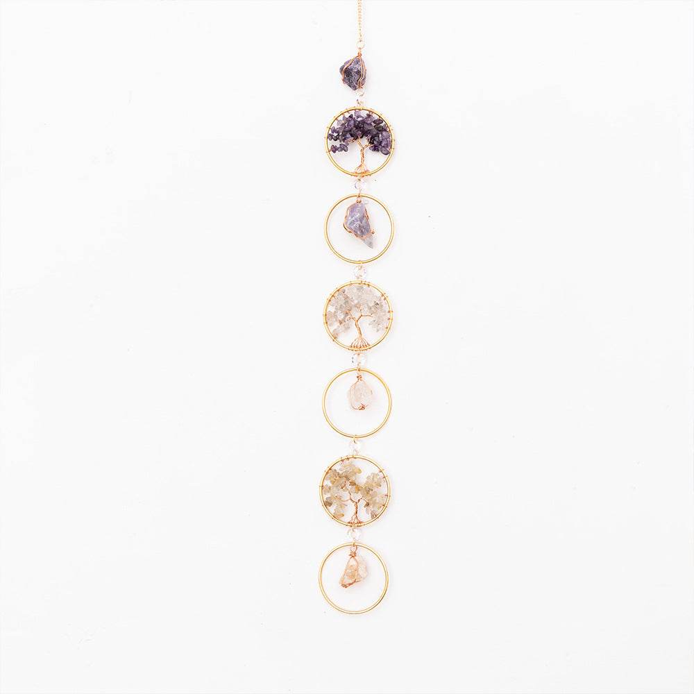 Crystal Tree Suncatcher - DippedShop Wholesale - #6403
