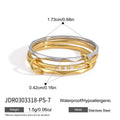 Simple Color Block Layered Sta - DippedShop Wholesale - #3731