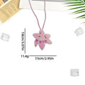 Sweet Handmade Beads Floral Pendant Bag Charm 6W10BBC806