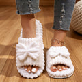 Plush Open Toe Slippers - DippedShop Wholesale - #8115