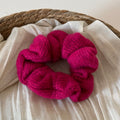 Minimalist Solid Color Knit Hair Scrunchies 6W6HSR323