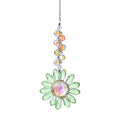 Crystal Floral Pendant Wind Chimes Suncatchers MK2CZAS6H7HLS56