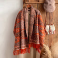 Boho Ethnic Shawl Scarf - DippedShop Wholesale - #9411