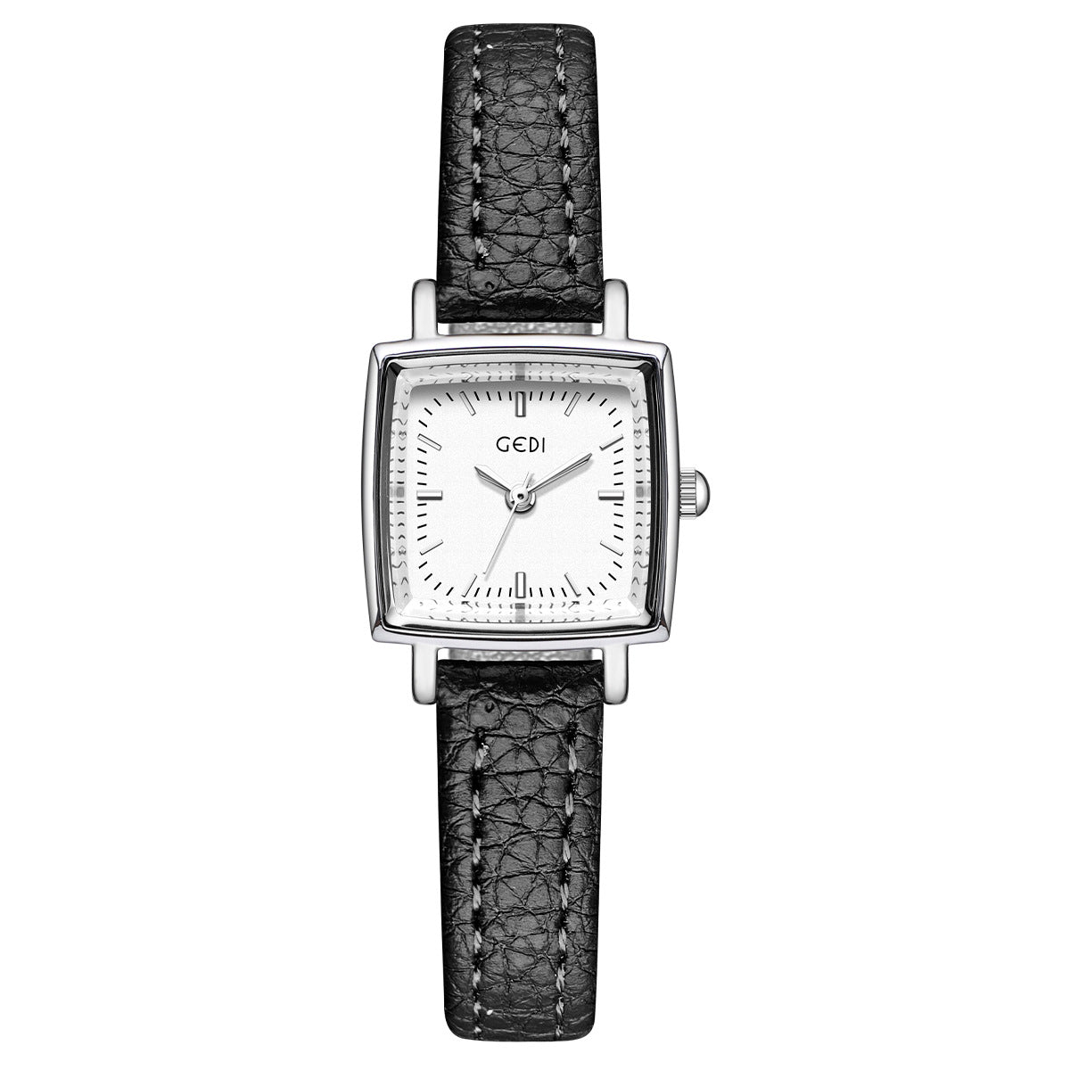 Vintage Square Dial Quartz Leather Strap Watch MK2SSAS6W6JWA03