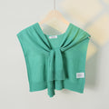Casual Solid Color Sweater Knit Shawl Wrap 6W6NSC61