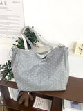 Stylish Star Reversible Drawstring Tote Bag MK2BLW6W10BBG568