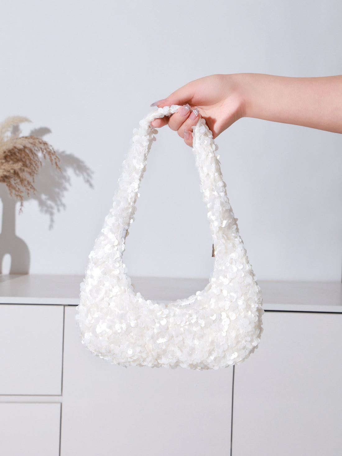Sequin Evening Underarm Bag - DippedShop Wholesale - #8179