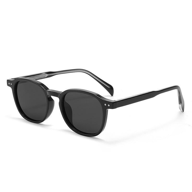 Round Simple Daily Polarized Sunglasses DP25B629