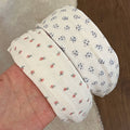 Stylish Floral Print Knit Wide Headband MK2SPM6W6HBD09