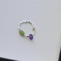 Stylish Delicate Silver Beaded - DippedShop Wholesale - #1795