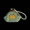 Denim Kiss-Lock Coin Purse - DippedShop Wholesale - #2195