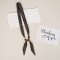 Polka Dot Silk Scarf - DippedShop Wholesale - #7267