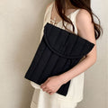 Black Puffy Laptop Bag - DippedShop Wholesale - #6723