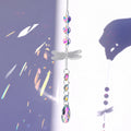 Geometry Crystal Ball Metal Dragonfly Hanging Suncatchers MK2CZAS6H7HLS64