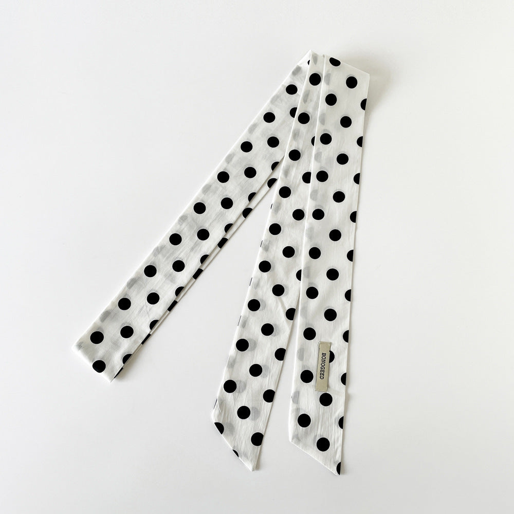 Floral Print Long Scarf - DippedShop Wholesale - #0963