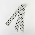 Simple Polka Dots Color Block Thin Long Scarf MK2BLW6W6NSI80