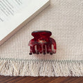 Retro Leopard Tortoise Shell Mini Hair Claw 6W6HCP1634