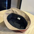 Warm Plaid Bucket Hat - DippedShop Wholesale - #7267