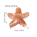 Cute Sparkly Starfish Acrylic Hair Claw MK2PPM6W6HCP347