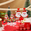Cute Cartoon Mini Christmas Tree Stud Earrings 6W6JER684