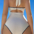Sexy Criss Cross Swimsuit - DippedShop Wholesale - #0323