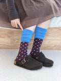 Polka Dot Mid-Calf Socks - DippedShop Wholesale - #8307
