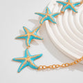 Sexy Gold Plated Starfish Flow - DippedShop Wholesale - #6883
